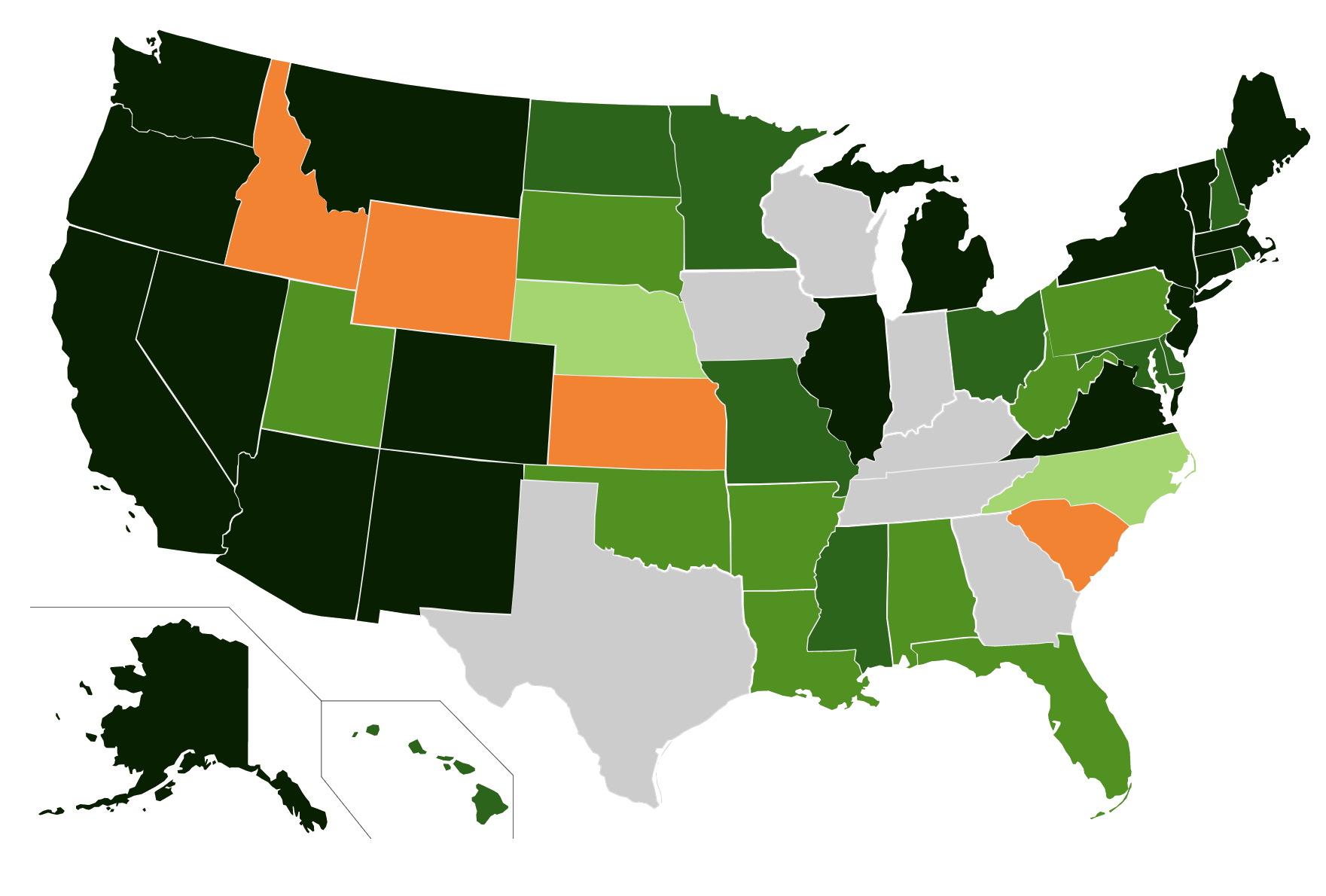map of legality 2022
